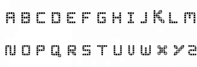 WLM Grid Font Light Regular Polices MAJUSCULES