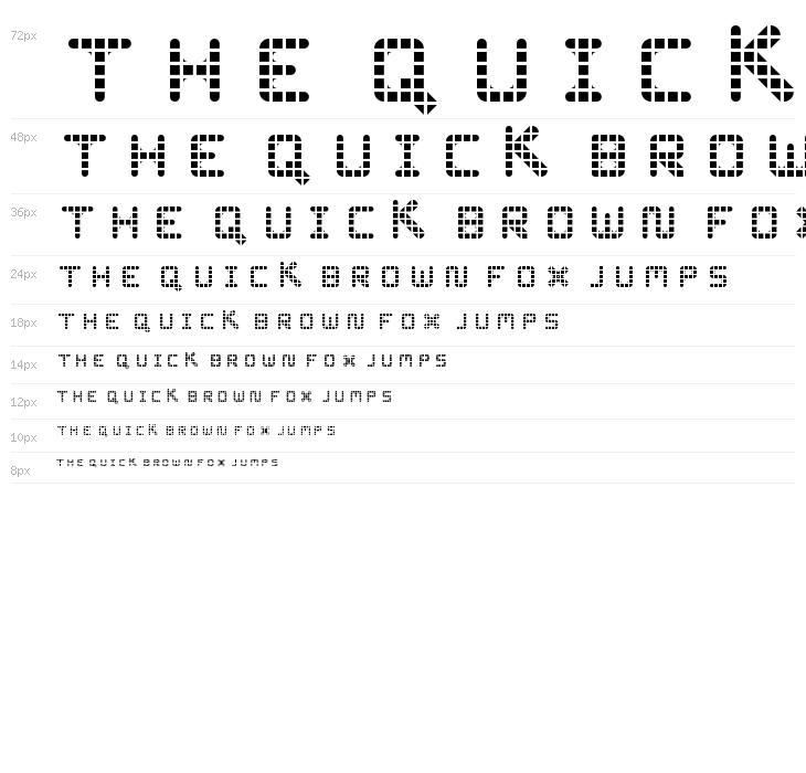 WLM Grid Font Light Regular Waterfall