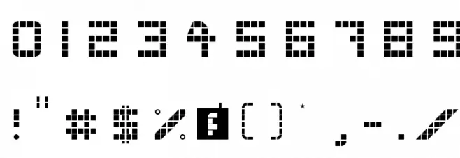 WLM Grid Font Regular Font OTHER CHARS