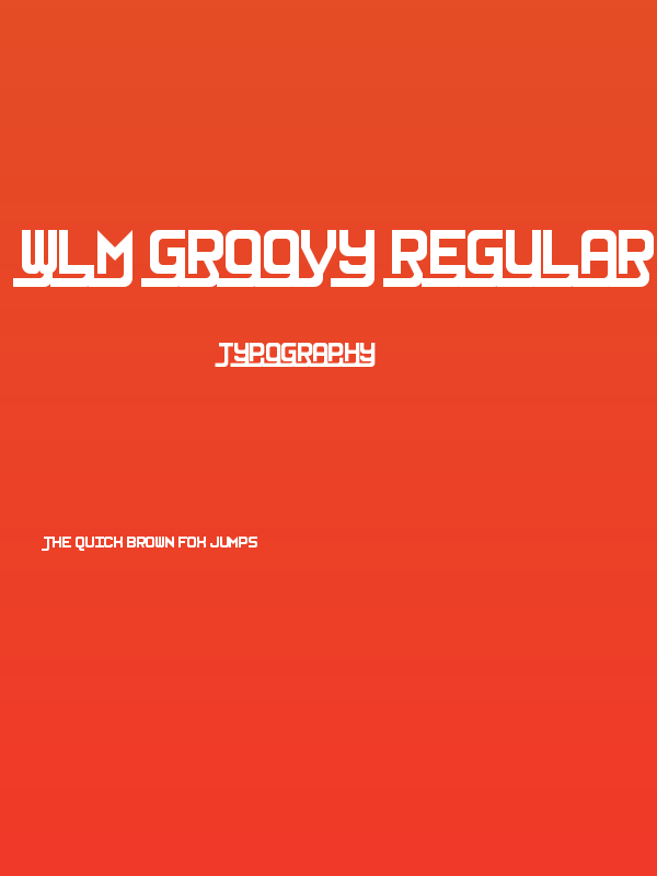 WLM Groovy Regular Poster