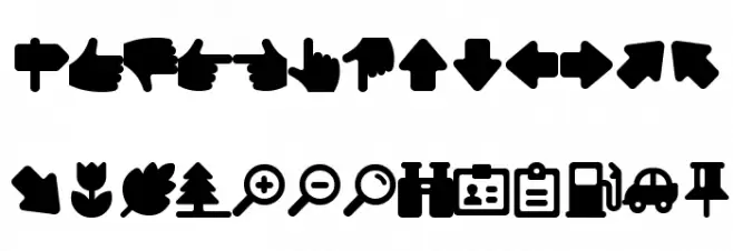 WLM-Happy-Icons Caratteri MINUSCOLO
