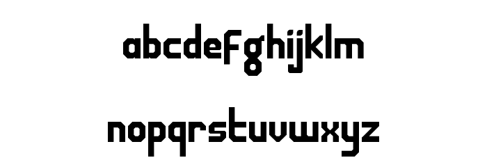 WLM Hello Sans Regular Font LOWERCASE