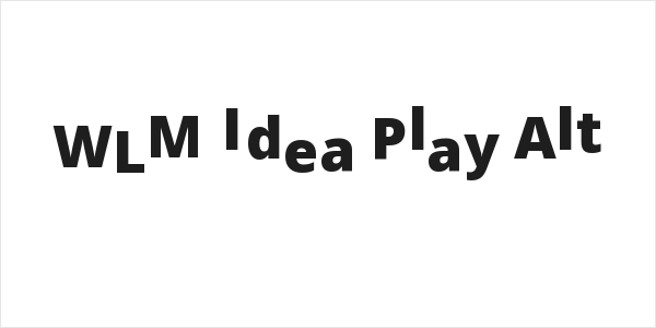WLM Idea Play Alt Logo