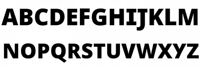 WLM Idea Font Litere mari