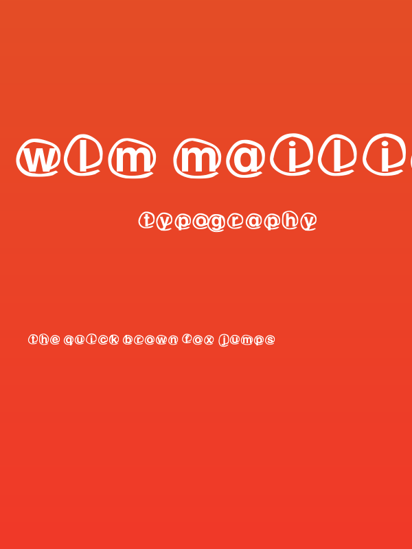 WLM Mailing service Poster