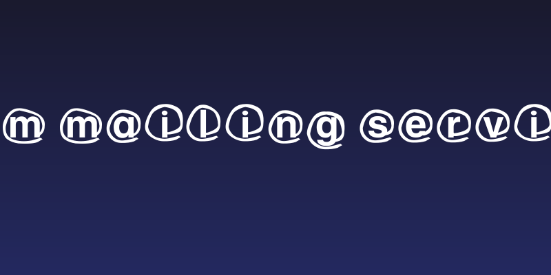 WLM Mailing service Social Header