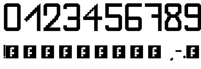 WLM Nova Sans Bold Regular Font OTHER CHARS