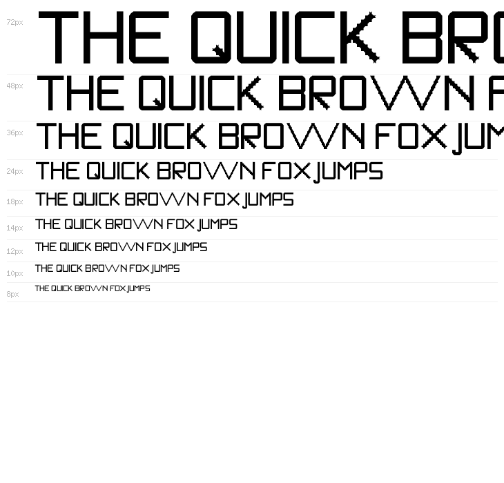 WLM Nova Sans Bold Regular Waterfall