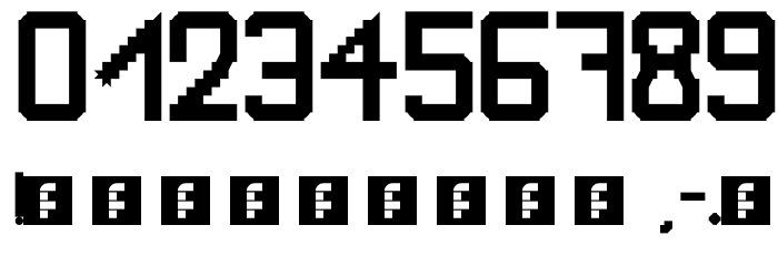 WLM Nova Sans ExtraBold Regular Font OTHER CHARS