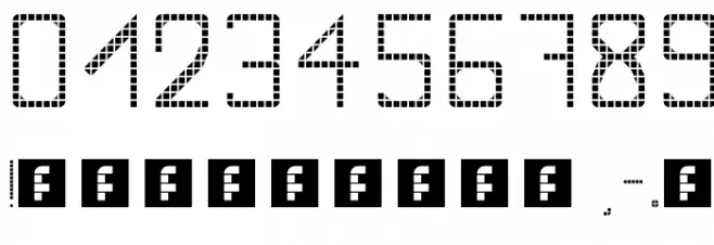 WLM Nova Sans Grid Regular Font OTHER CHARS