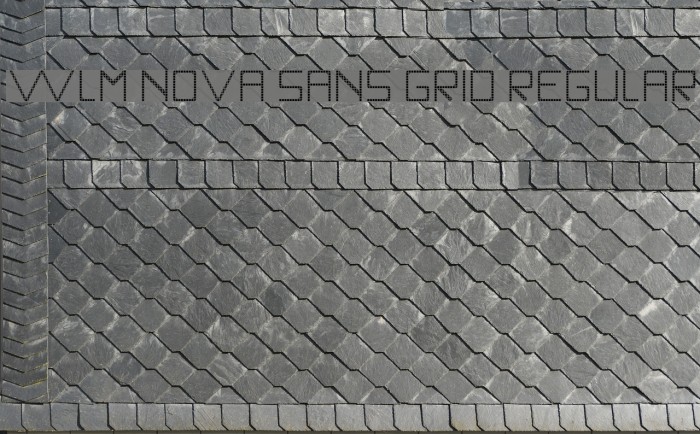 WLM Nova Sans Grid Regular لخطوط تنزيل examples