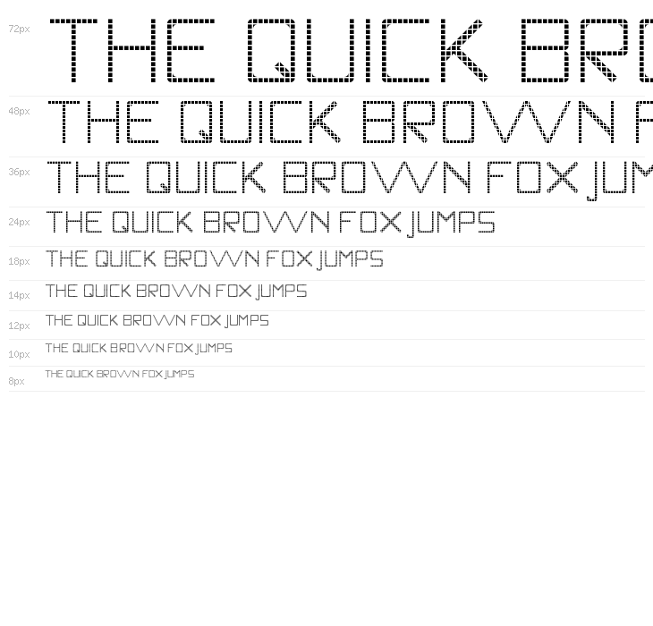 WLM Nova Sans Grid Regular Waterfall