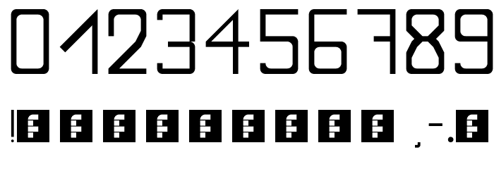 WLM Nova Sans Light Regular Font OTHER CHARS