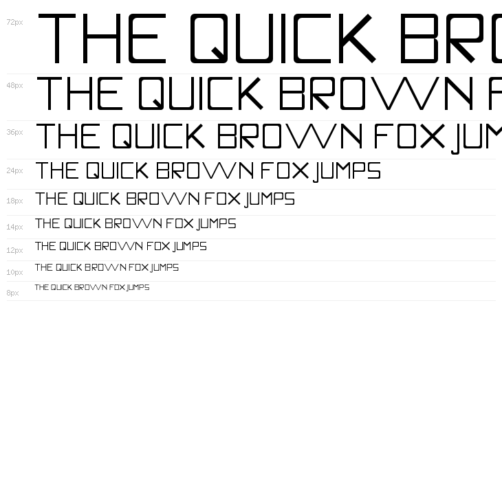 WLM Nova Sans Light Regular Waterfall