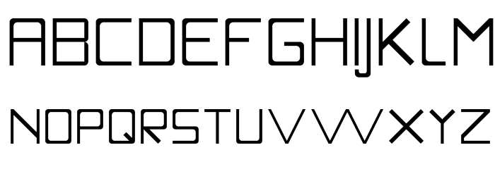 WLM Nova Sans Light Regular Font LOWERCASE
