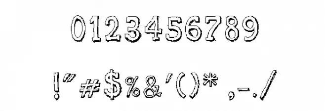 WLM Sketch Cool Regular Font OTHER CHARS