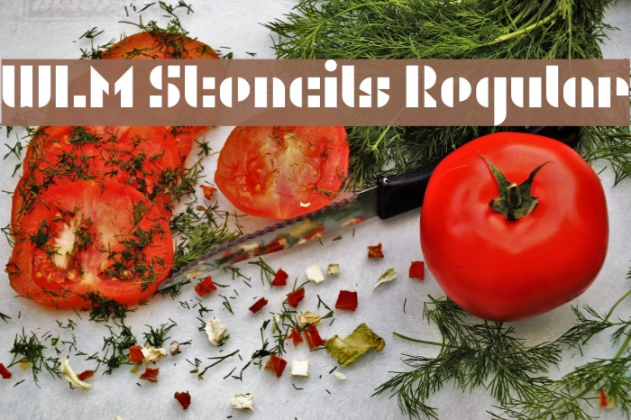 WLM Stencils Regular Example 1