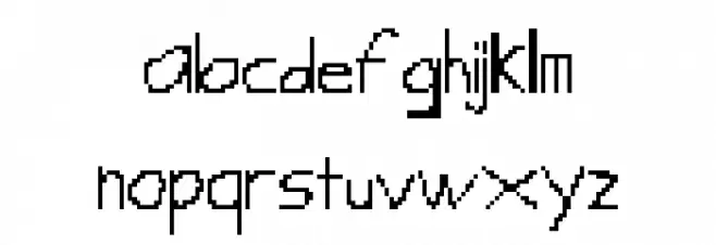 WLM The Font Troll خط أحرف صغيرة