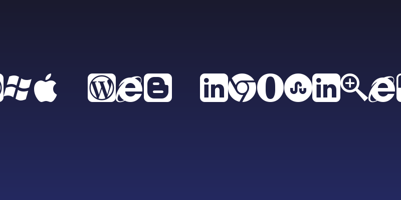 WLM Web Iconized Social Header