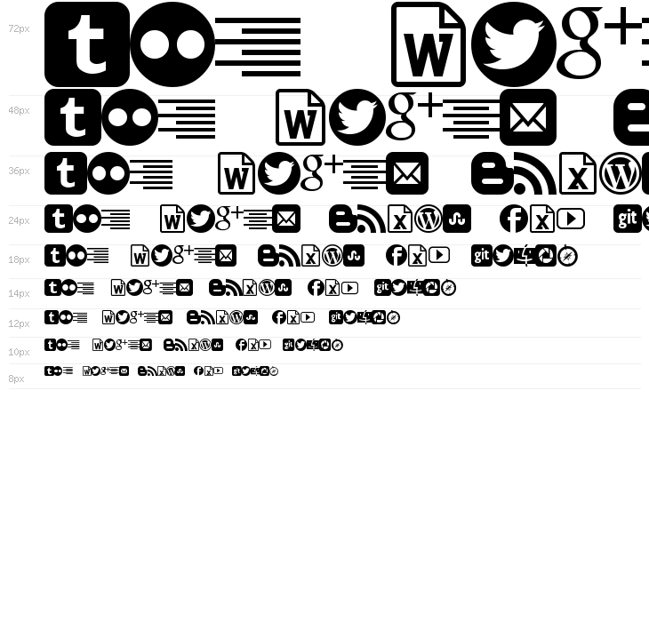 WLM Web Iconized Waterfall