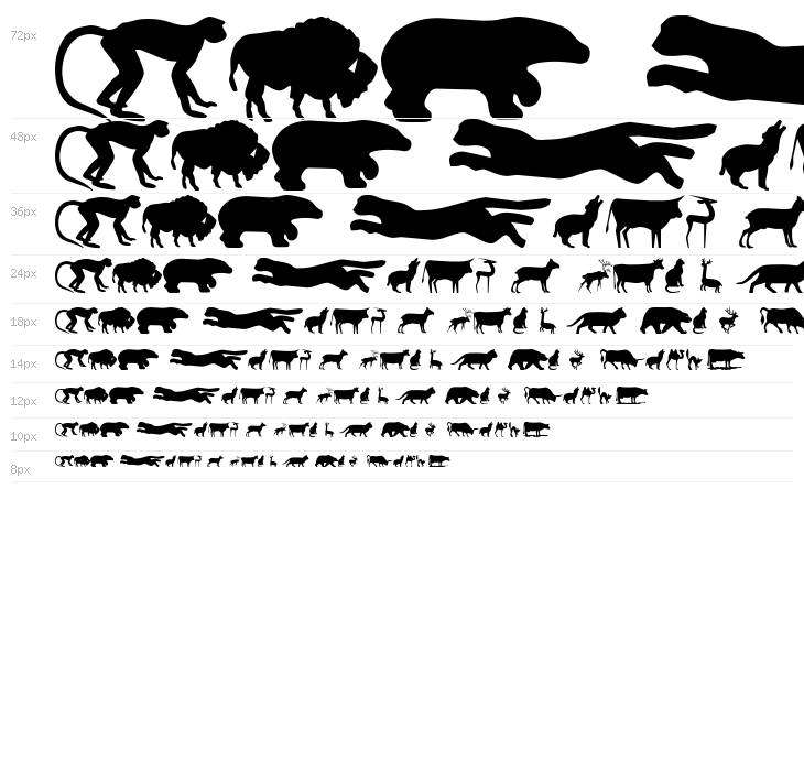 wmanimals2 Waterfall