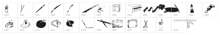 wmartsupplies Character Map