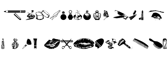 wmbeauty1 Font LOWERCASE