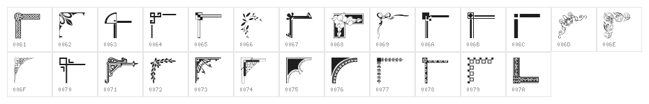 wmcorners1 Character Map