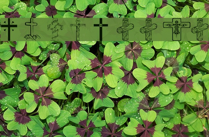 wmcrosses1 Font examples