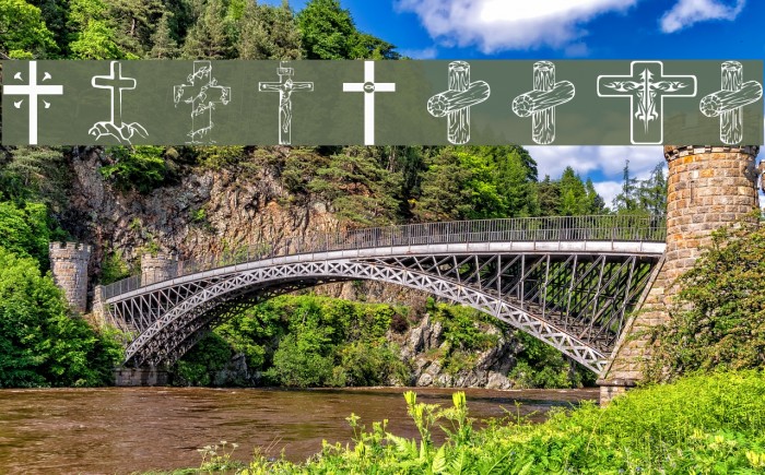 wmcrosses1 Font examples