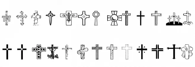 wmcrosses1 Caratteri MINUSCOLO
