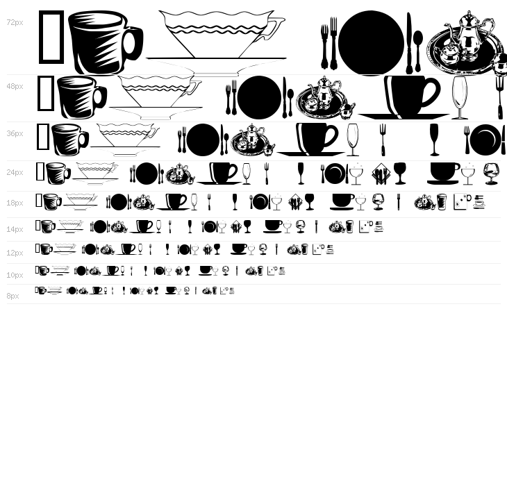 wmdinnerware1 Waterfall