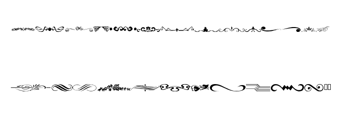 wmdividers1 Font LOWERCASE