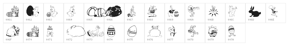 wmeaster1 Character Map