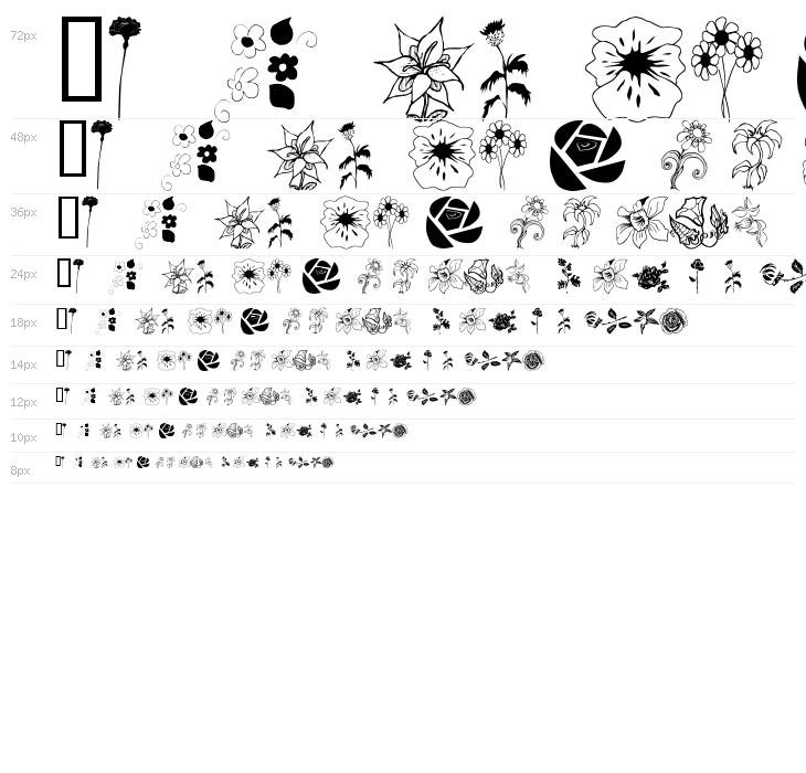 wmflowers1 Waterfall