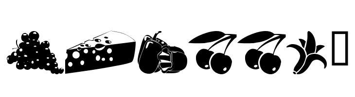 wmfood1  font caratteri gratis