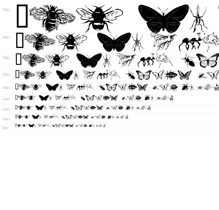 wminsects1 Waterfall