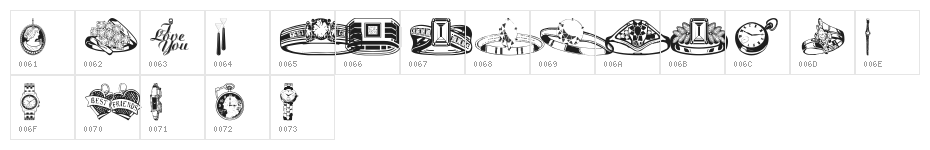 wmjewelry Character Map