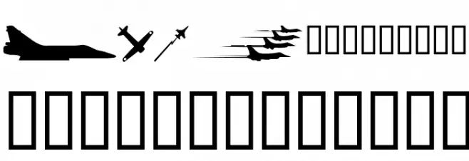 wmmilitary1 Font UPPERCASE