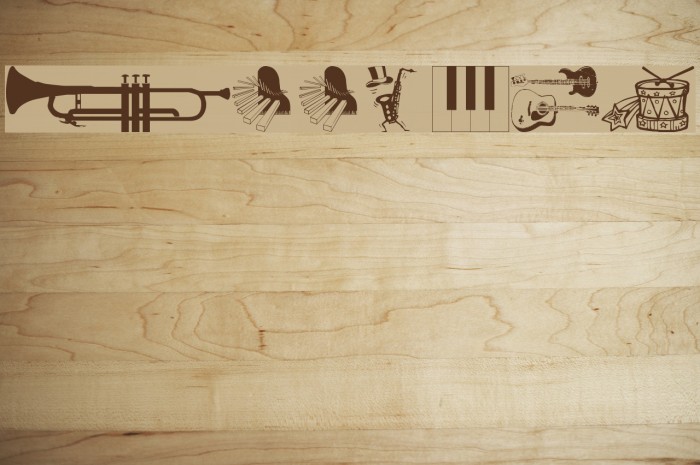 wmmusic1 Font examples
