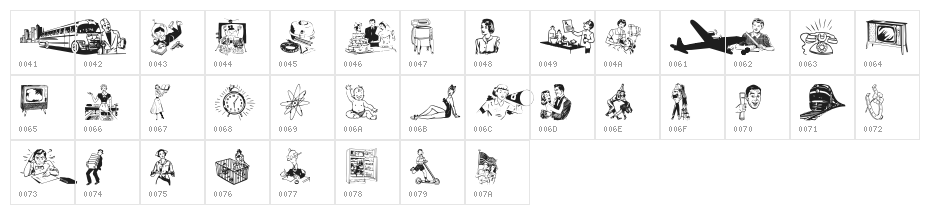 wmthe50s Character Map