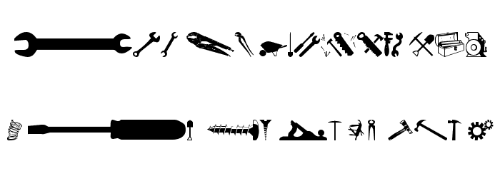 wmtools1 フォント 小文字