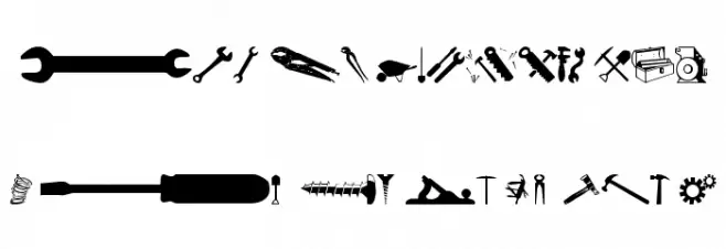 wmtools1 フォント 小文字