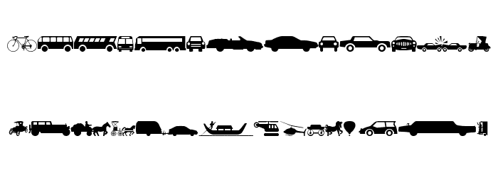 wmtransport1 Font LOWERCASE
