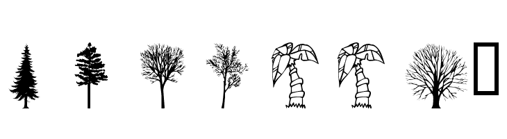 wmtrees1  Скачать бесплатные шрифты