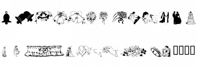 wmwedding फ़ॉन्ट लोअरकेस