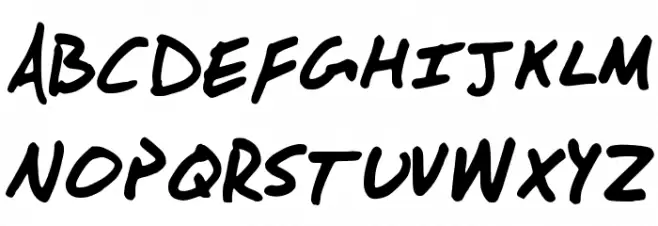 WOAHThatsBold Schriftart Groß