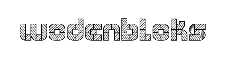 WODENBLOKS  Fuentes Gratis Descargar