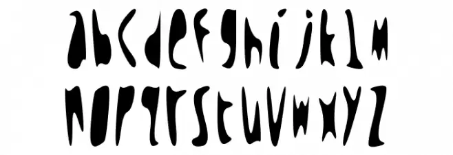 WOH خط أحرف صغيرة