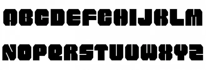 WOLF 200 Regular Schriftart Groß